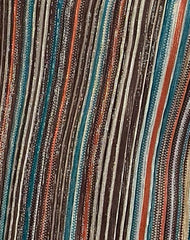 Cheria Mini Dress in Shimmer Plisse Blue Brown