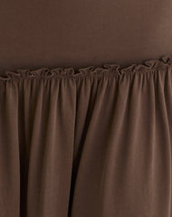 Ciro Mini Dress in Chocolate