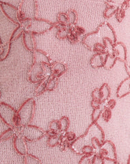 Codami Halterneck Mini Dress in Sequin Knit Pink