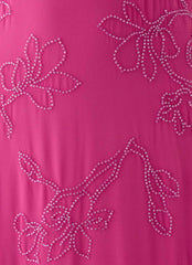 Cliffs Edge Maxi Dress - Berry Kiss