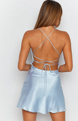 Come and Get It Party Dress Blue