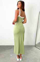 Cynthia Green Maxi Dress
