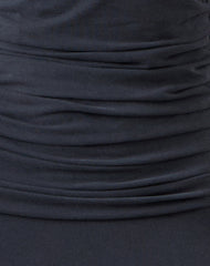 Darmi Maxi Dress in Cupro Granite
