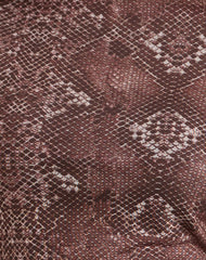 Dasa Mini Dress in Oversize Snake Skin