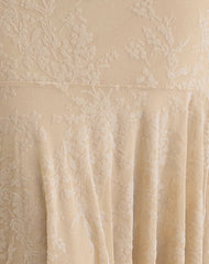 Disini Midi Dress in Moss Petal Coconut Milk