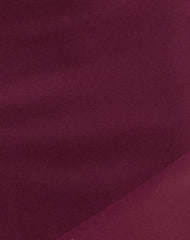 Eshara Maxi Dress in Chiffon Satin Burgundy
