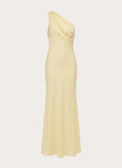 Elena Maxi Dress - Baby Yellow