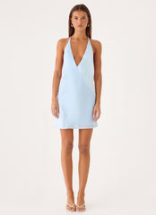 Ellopez Mini Dress - Blue