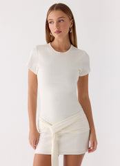 Evani Mini Dress - White