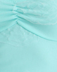 Florrie Midi Dress in Flock Floral Doodle Blue