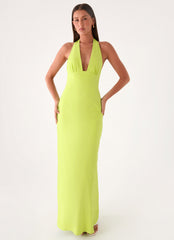 Feyric Maxi Dress - Apple Green