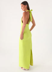 Feyric Maxi Dress - Apple Green