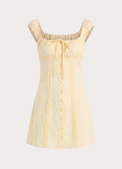 Fornarina Mini Dress - Lemon