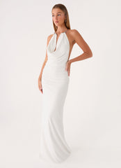 Hena Maxi Dress - White