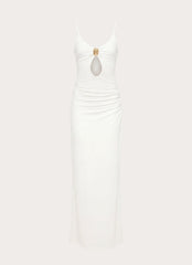 Inez Maxi Dress - White