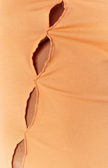 Janie Orange Maxi Dress