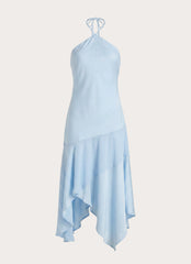 Jinli Midi Dress - Blue