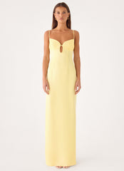 Joan Maxi Dress - Yellow