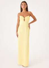 Joan Maxi Dress - Yellow