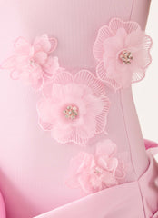 Kimana Halter Mini Dress - Pink