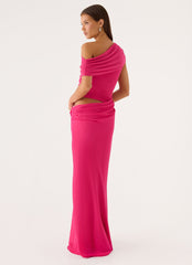 Kona Maxi Dress - Berry Kiss