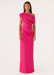 Kona Maxi Dress - Berry Kiss