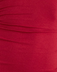 Laluma Midi Dress in Adrenaline Red