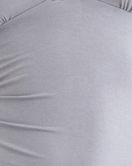 Laluma Midi Dress in Lilac Grey