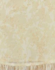Liuka Mini Dress in Smudge Floral Yellow