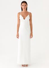 Lyris Maxi Dress - White