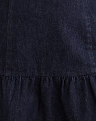 Manama Mini Dress in Chambray Indigo