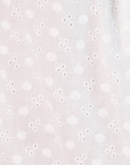 Melisandre Mini Dress in Broderie Ivory