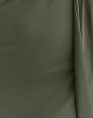 Miyoko Halter Mini Dress in Green