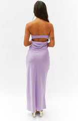 Maiah Lilac Maxi Dress