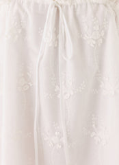 Mianna Cotton Mini Dress - White