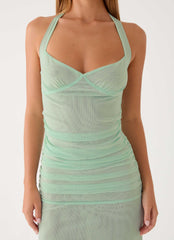 Mirabella Maxi Dress - Aqua