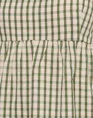Nikita Mini Dress in Green Check