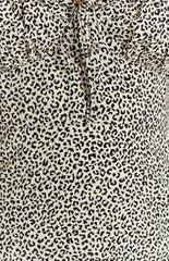 Love Me Tender Twist Dress Animal