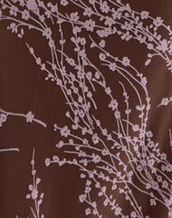 Pria Cowl Maxi Dress in Moonlit Blossom Brown