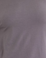 Raluca Long Sleeve Mini Dress in Grey Lavender