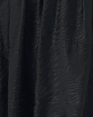 Richie Mini Dress in Satin Jacquard Black