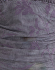Rokoyo Halterneck Midi Dress in Flare Flower Purple