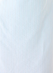 Reinna Cotton Strapless Mini Dress - Baby Blue Stripe