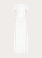 Rexi One Shoulder Maxi Dress - White