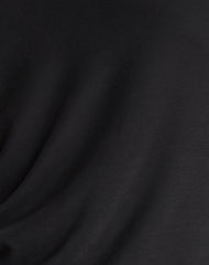 Shelisa Slouchy Mini Dress in Black