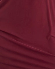 Shelisa Slouchy Mini Dress in Deep Red