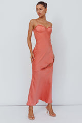 Sweet Talker Lace Trim Midi Dress Mango