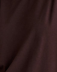 Sybe Long Sleeve Mini Dress in Bitter Chocolate