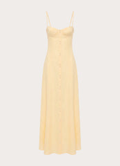 Samah Maxi Dress - Lemon