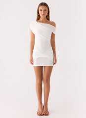 Surina Mini Dress - White